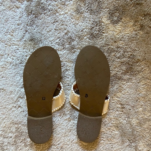 Like New Tan Jack Roger Sandals - Picture 3 of 3